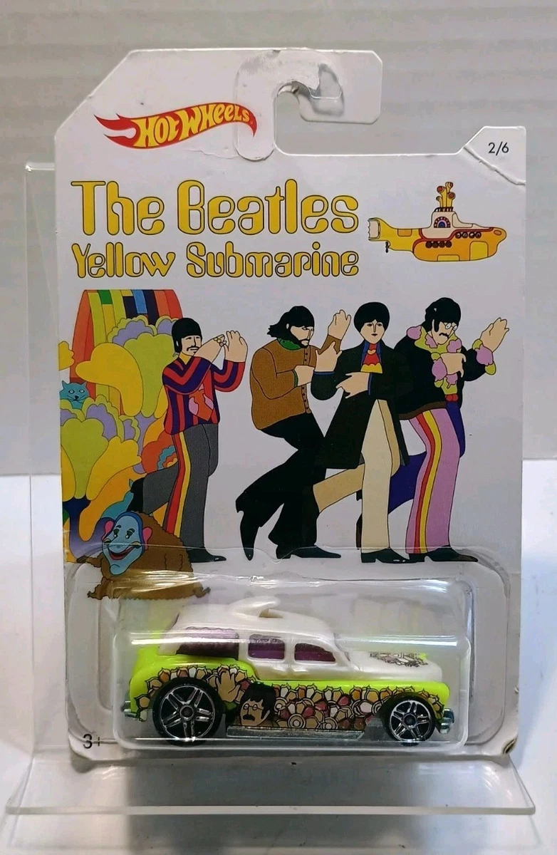 Hot Wheels The Beatles Yellow Submarine Contemporary Diecast Cars