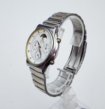 Men's Vintage 1985 MOONPHASE CHRONOGRAPH Watch SEIKO 7A48-7009 