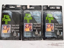 3 packages of vintage Flip Flash II 2 5 arrays 16 flashes each NOS / open box
