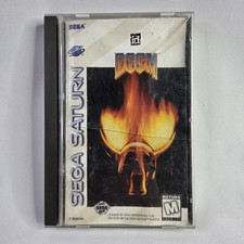 Doom - Sega Saturn Complete CIB - ID Software *READ*
