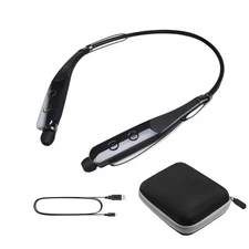 Original LG TONE HBS-510 Black Neckband Headsets -JBL Sound Bluetooth Headphones