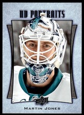 2016-17 Upper Deck UD Portraits Martin Jones San Jose Sharks #P-39