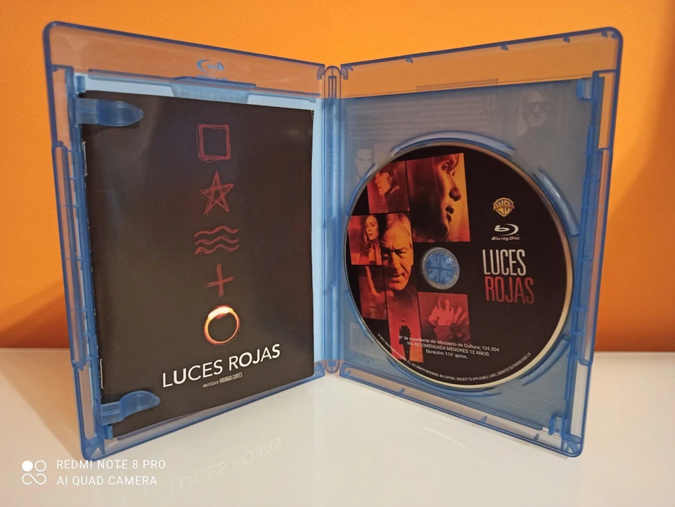 LUCES ROJAS EDICION ESPECIAL BLU-RAY PERFECTO ESTADO PAL ESPAÑA DESCATALOGADO - Imagen 4 de 4