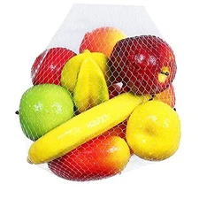 Artificial Fruits and Vegetables for Decoration, 1 12pcs/Set Artificial Fruits