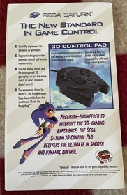 Nights Into Dreams - Sega Saturn - Includes Manual