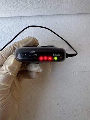 AK America RD400 Radar Detector Works X K Ka Laser NO POWER CABLE
