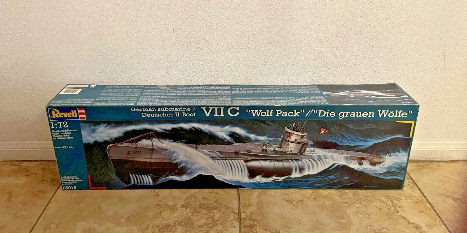 Revell 1/72 U-Boat Type VIIC #05015