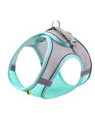 XXS Escape Proof Cat Harness Leash Set Soft Adjustable Reflective Vest