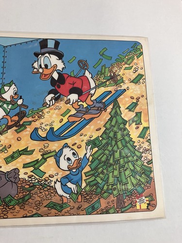 VTG 1978 Pepsi X Walt Disney Duck Tales Scrooge Dinner Laminated PlaceMat 1 - Picture 4 of 9