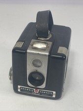 Vintage 1950s Kodak Brownie Hawkeye Film Camera Untested Flash Model Untested