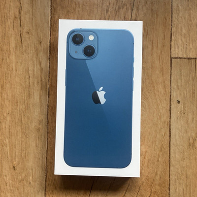 Apple iPhone 13 128 GB Blau A2633 ohne Simlock, Dual SIM (SIM + eSIM)