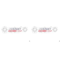 2X Fast Fahrwerksfedern Satz Vorne Passend FÜR Nissan Interstar Opel Movano