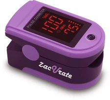 Zacurate Pro Series 500DL Fingertip Pulse Oximeter Blood Oxygen Saturation Monit
