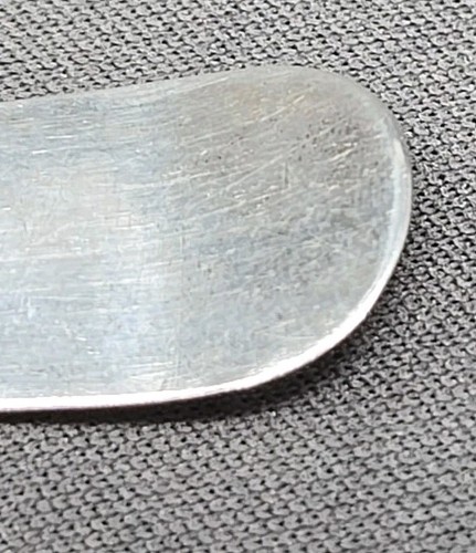 Coin Silver Salt Spoon H. Godwin circa 1810-51 Hartford CT - Picture 9 of 10