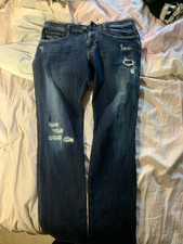 £169 New Mens Stunning Replay Anbass Hyperflex Stretch Slim 34R