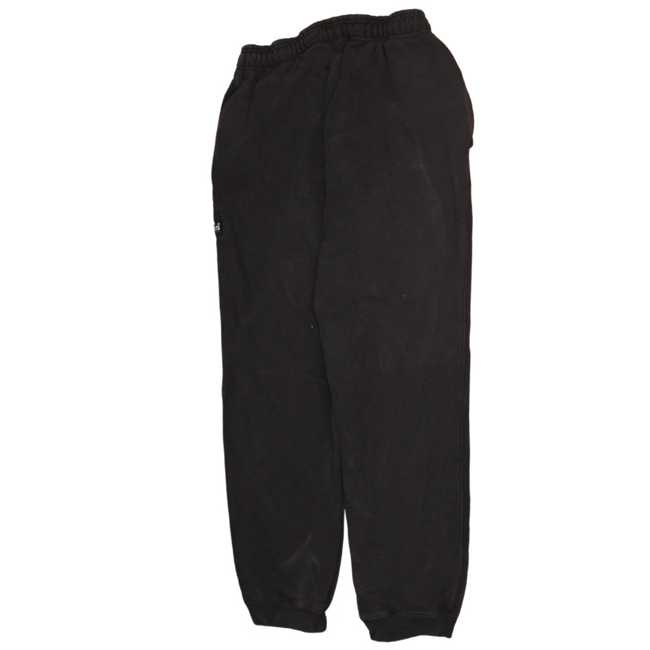 Adidas Men's Black Sweatpants Small Regular Fit Fleece Joggers