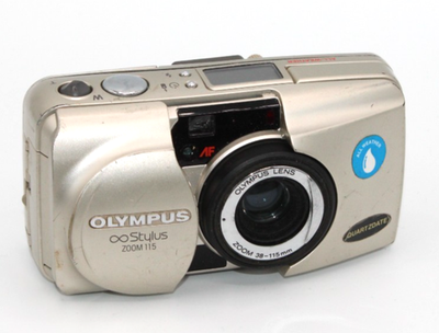 Olympus ∞ Stylus ZOOM 105 G04-0226-4p Olympus Infinity Stylus Zoom 105 35mm Point & Shoot Film Camera