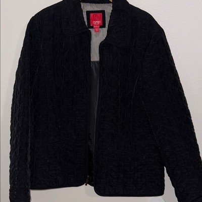Vintage Esprit Women's Black Quilted Puffer Jacket