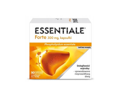 Essentiale Forte 300 mg | 50 Kapseln | Leberunterstützung | Phospholipide