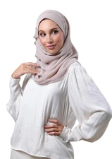 Freestyle Instant Hijab for Women Premium Crinkled Chiffon Slip On Head Scarf