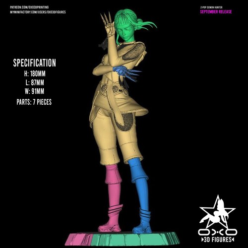 Zoey - Kpop Demon Hunters | Painted Preorder / Unpainted Options - Picture 11 of 19