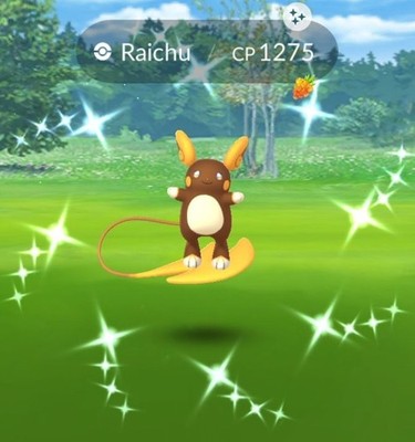   Shiny Raichu Alola   - P T C - Description
