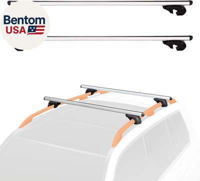 Cross Rail Roof Rack, 56 Inches, Fits up to 49.6'' Spans between Raised Side Rail