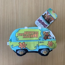 NWT Scooby Doo THE MYSTERY MACHINE Plush 7” Stuffed Toy Factory