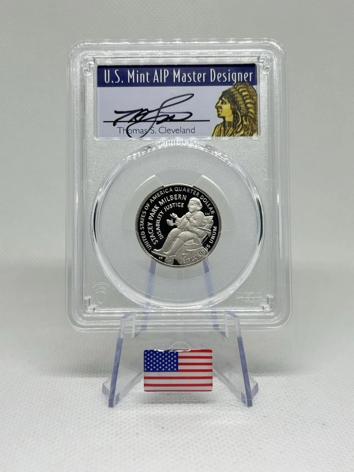 2025-S American Women's Quarters PCGSPR70 MS70 DCAM Stacey Park Milbern🇺🇸💯✨ - Image 2 of 3