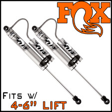 Fox 2.0 Performance Reservoir Rear Shocks Fit 1994-01 Dodge Ram 1500 W4-6 Lift