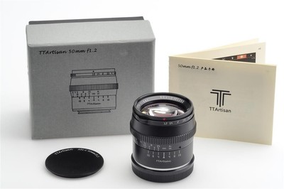 TTArtisan 1.2/50mm Black f. Canon EOS M