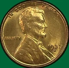 1937-S Lincoln Wheat Cent Brilliant Uncirculated BU Coin #40146
