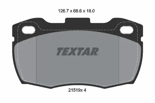 Pastillas de freno 2151901 TEXTAR para LAND ROVER DEFENDER Station Wagon - Imagen 1 de 1
