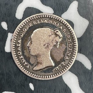 1840 Great Britain Victoria 1 1/2 Pence Lot#DS805 Silver! Key Date! Low Mintage