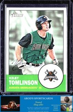 2012 Topps Heritage Minor League *Kelby Tomlinson **Card #184** AUTO (RC)