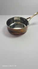 Copper saucepan , by Crofton 1 1/2 cup capacity