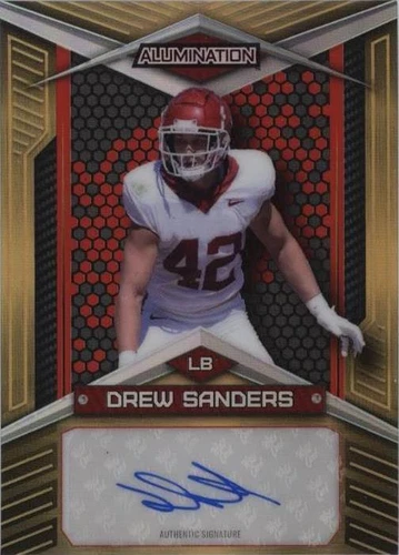 2023 Wild Card Alumination Draft Drew Sanders #AB-44