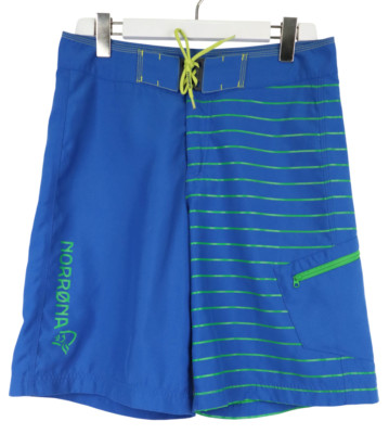 NARRONA Herren Bademode W30 Unterteile Shorts Klettverschluss Gurt Taille Tasche