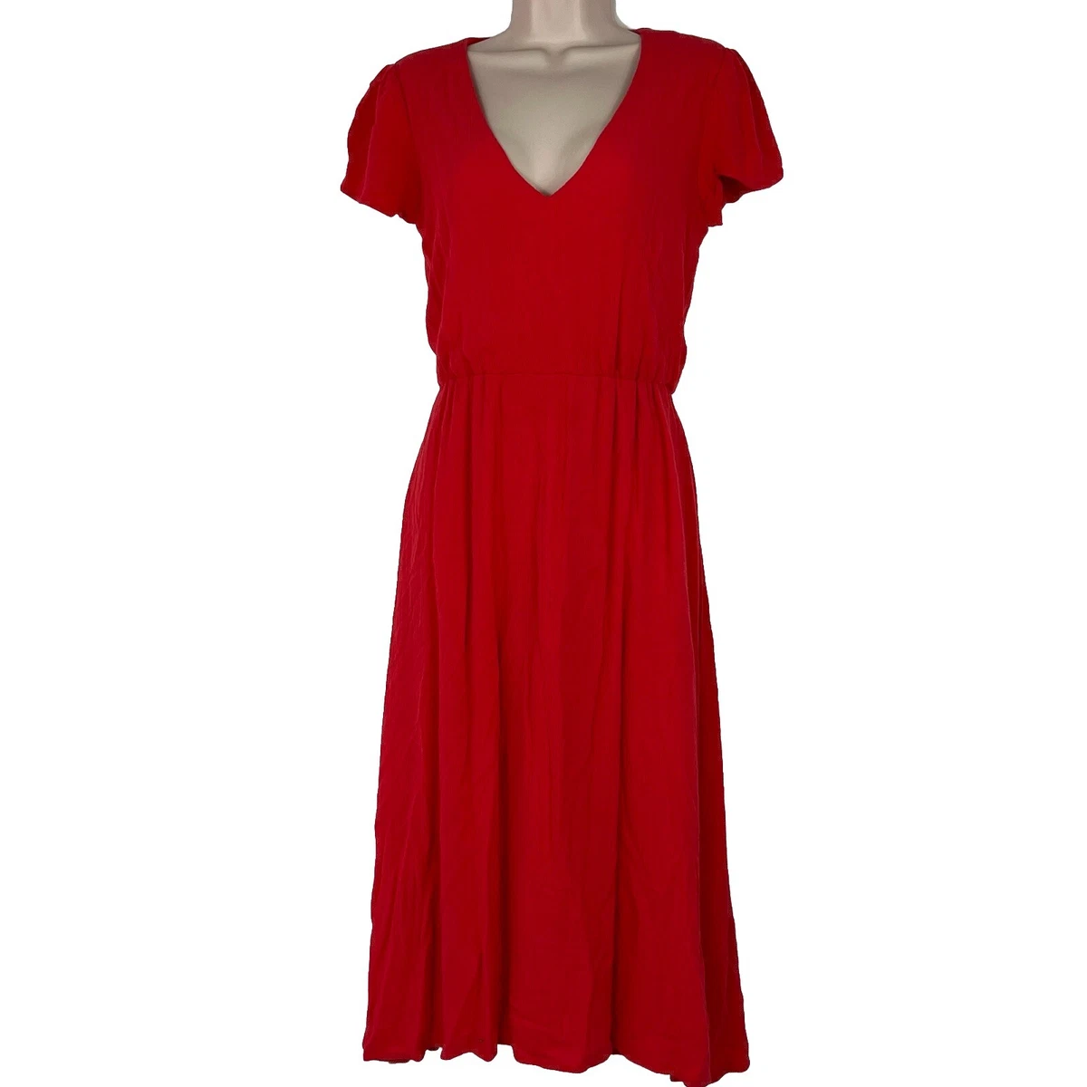 next pink linen dress Phoebe Linen Dress Baby Pink / Large / Linen