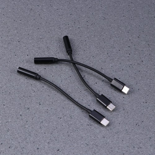 3 Pcs Audio Jack Adapter Type Headphone Type-c to Data Cable USB 3.5mm - 第 3/12 張圖片