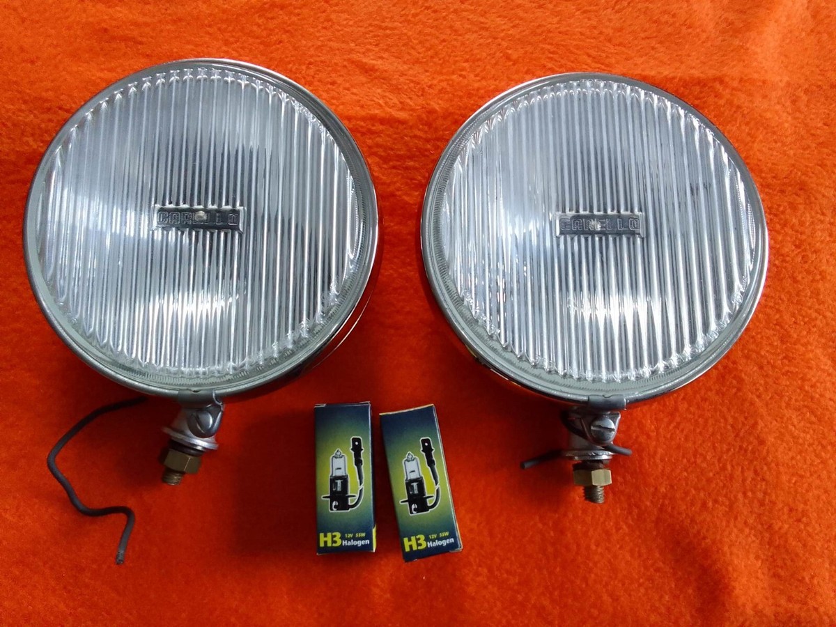 Carello chrome fog light spot lamp FIAT ALFA ROMEO MASERATI