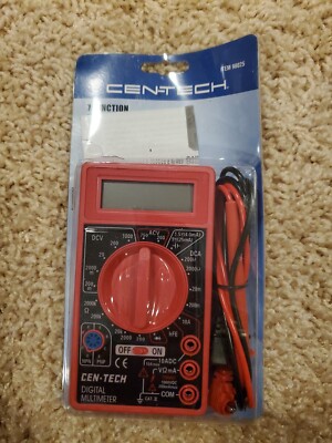 Cen-Tech 7 Function Digital Multimeter  Accurate AC/DC. Item #98025
