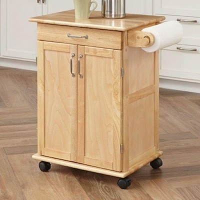 Kitchen Cart Scandinavian Double Door Storage Cabinet ...