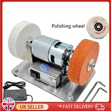 Bench Polishing Machine Grinding Machine Polisher 2 Polishing discs 100W 220V