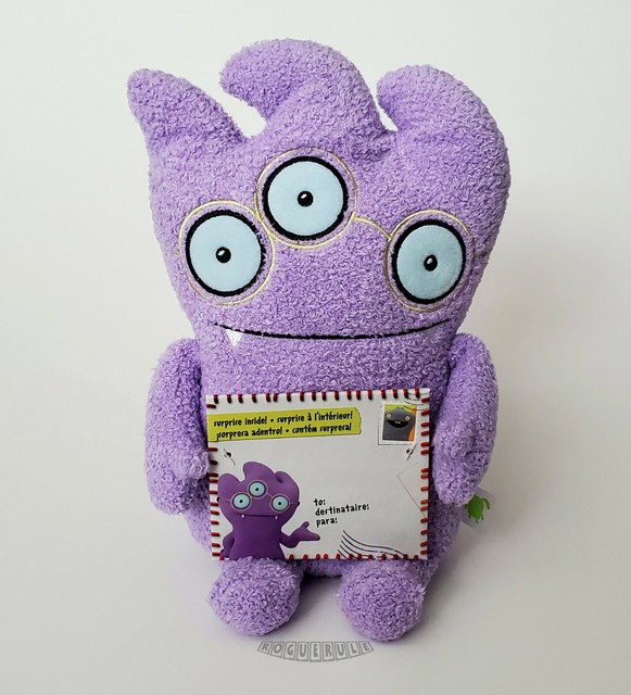 🚦UglyDolls TRAY 8" Plush Letter with Sticker Hasbro New eBay