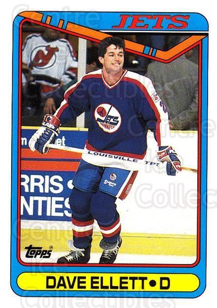 1990-91 Topps #104 Dave Ellett