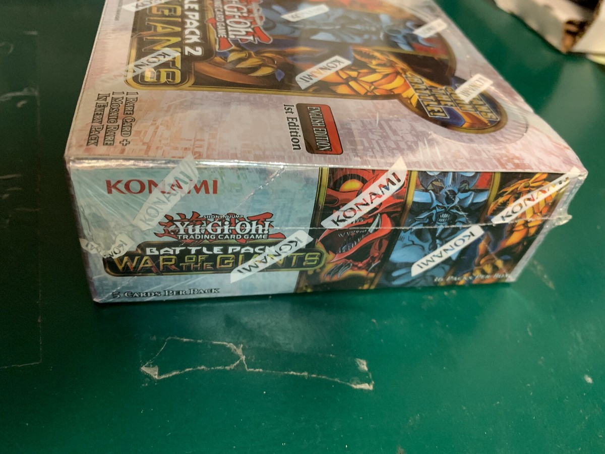 Yu-Gi-Oh! Battle Pack 2 War of The Giants 1st Edition Booste Box