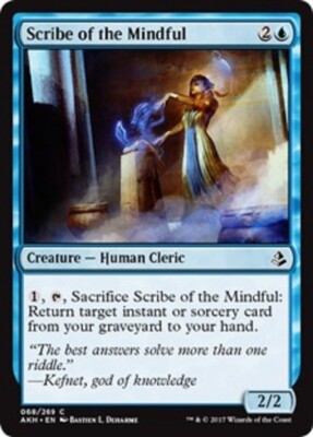 MTG 4x Scribe of the Mindful Amonkhet cards Magic The Gathering | eBay