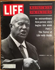 LIFE MAGAZINE Nov 27 1970 * Khrushchev Part I * Ethiopia * E Pakistan Storm ...3