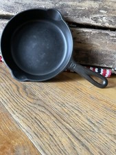 Griswold #3 Large Block Logo Cast Iron Skillet 709A - Restored ~ Hairline Crack